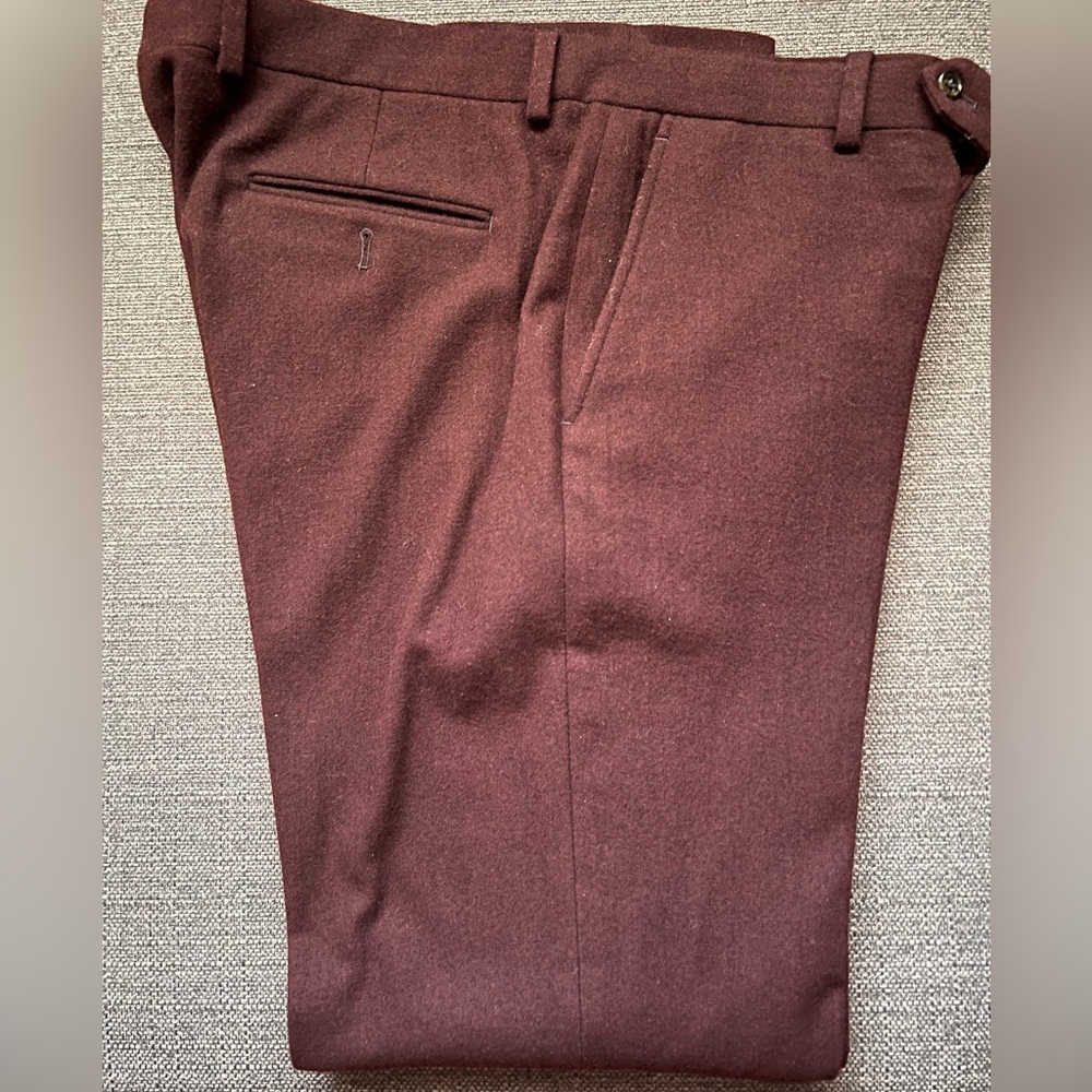 Todd Snyder Sutton Fit Wool Trousers